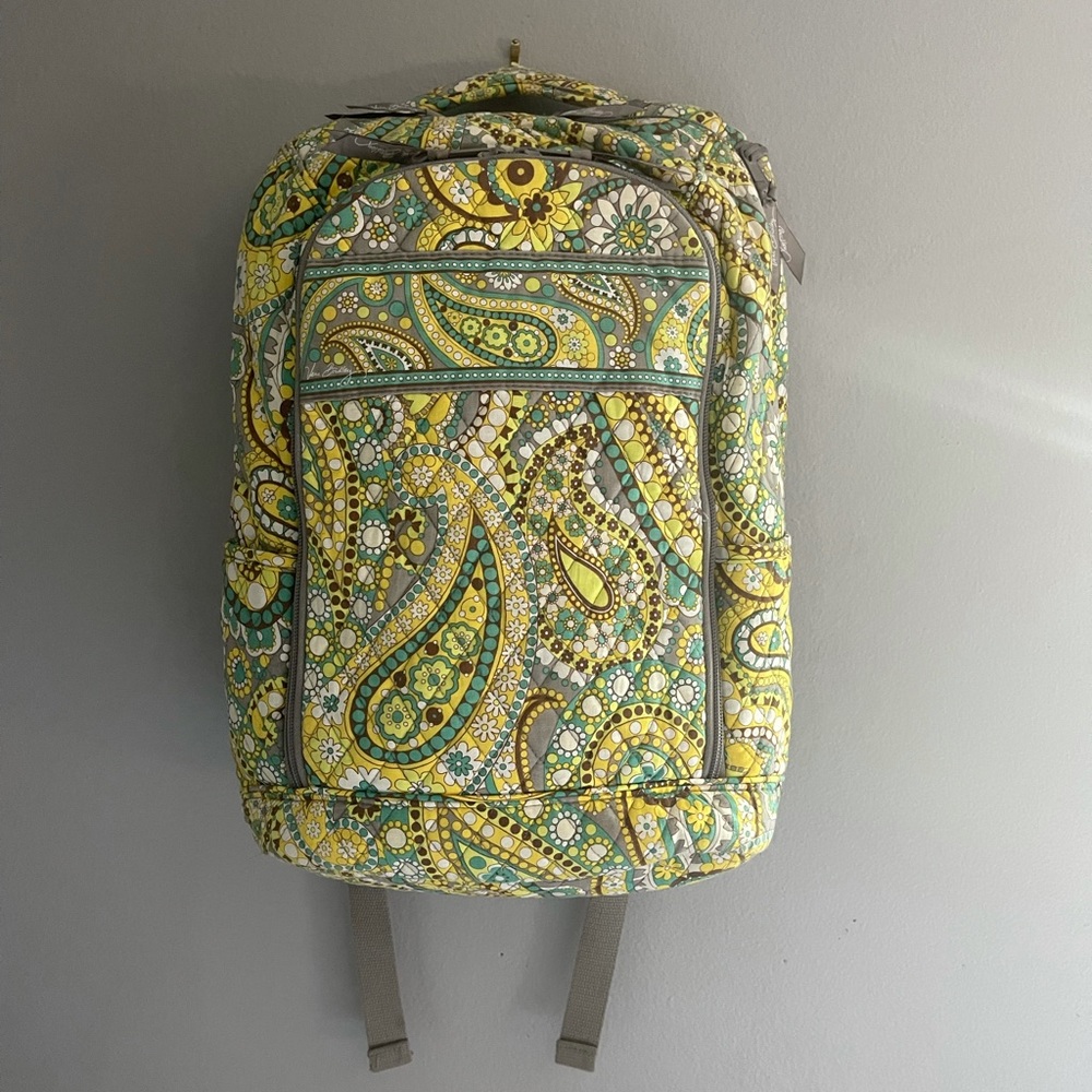 Vera Bradley Lemon Parfait Backpack